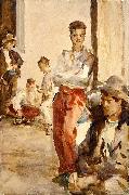 John Singer Sargent Spanish Soldiers France oil painting artist